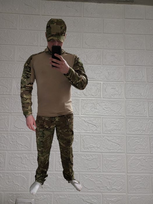 Комплект форми китель штани рубашка кепка НАТО ЄВРО стандарт мультикам