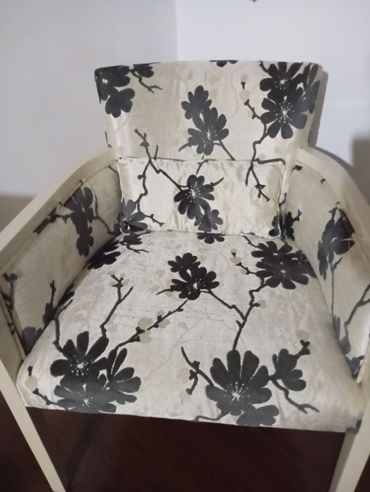 Cadeirão estampado