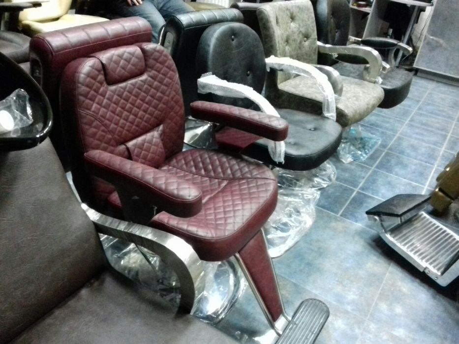 Кресло парикмахерское Барбер (Barber) Mario. Магазин/гарантия/доставка