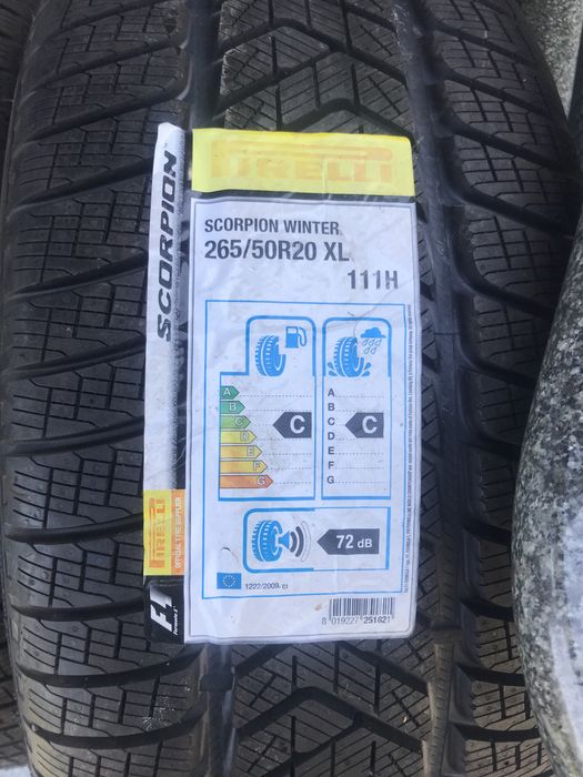 Шины 2 шт Pirelli Scorpion Winter 265/50 R20 111H XLЗимние