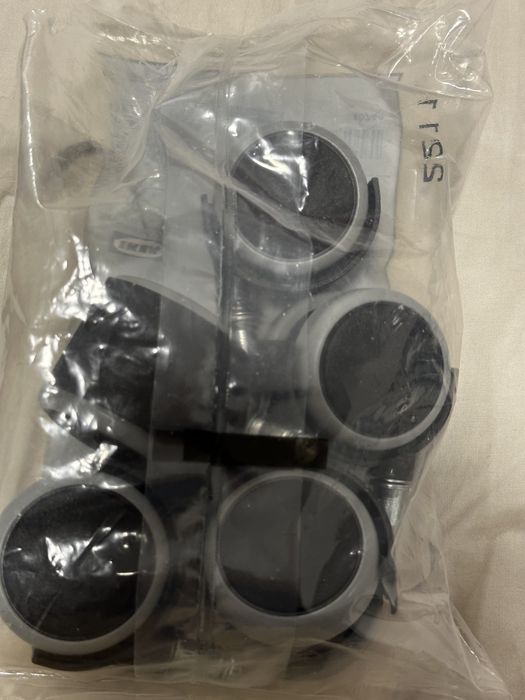 IKEA castors for hand floors/wheels (5 pcs)