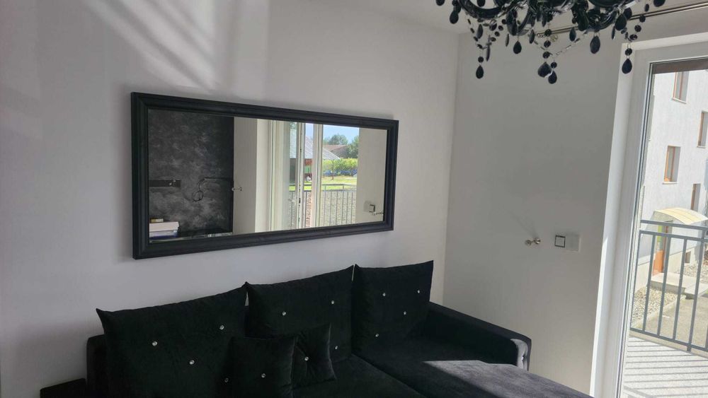 Lustro TOFTBYN czarny, 75x165 cm