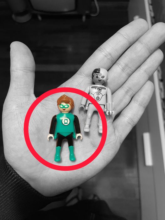 Green Lantern - Kinder Sorpresa - DC Playmobil