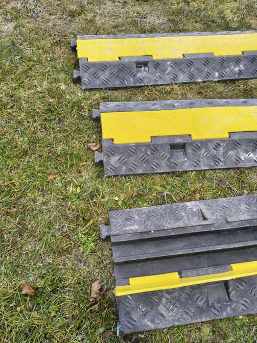 Mostek kablowy rampa przepust 3x 1m 5 ton na oś wytrzymały