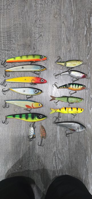 Woblery corona Fishing, westin, savage gear, strike pro, rapala