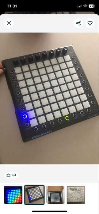 Midiplus smartpad controller sampler kontroler