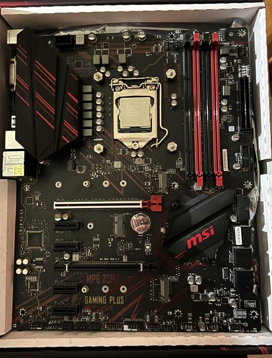 Motherboard Z390 MSI Gaming Plus + i5 9600K