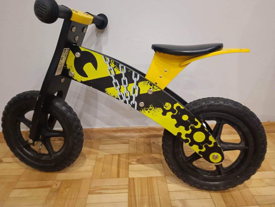 Rowerek biegowy MILLY MALLY Flip Yellow