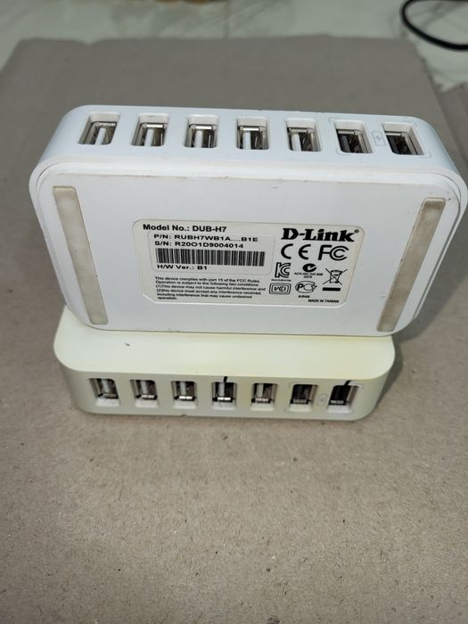 Хаб USB D-Link DUB-H7