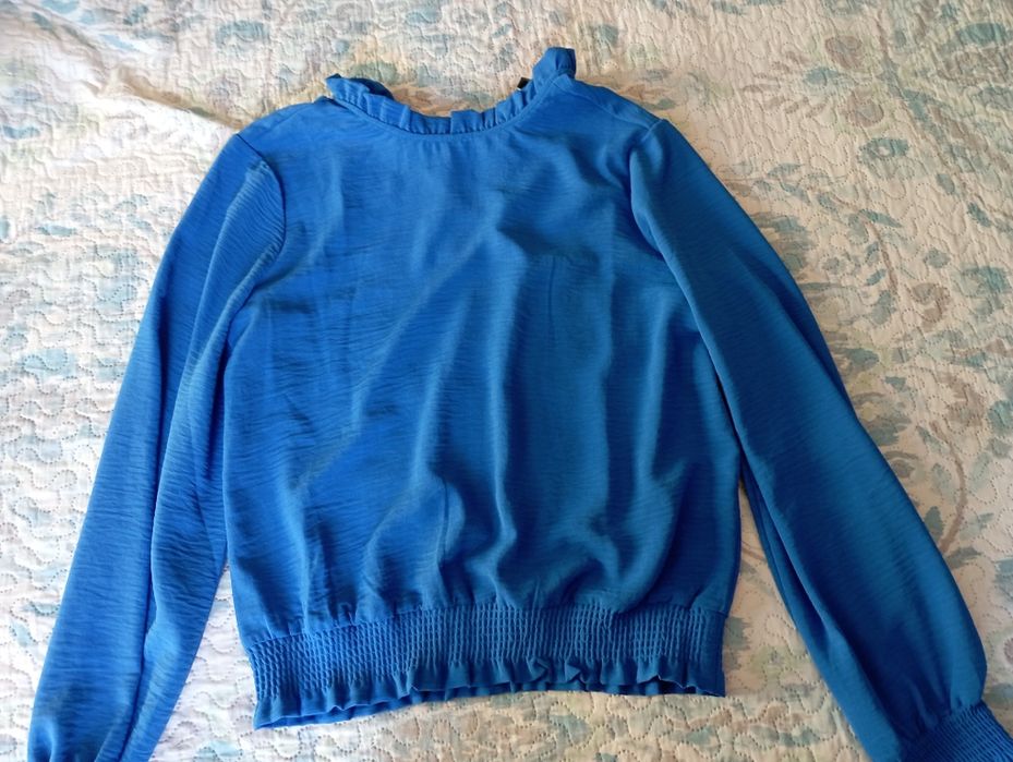 Piękna niebieska bluzka Moodo L