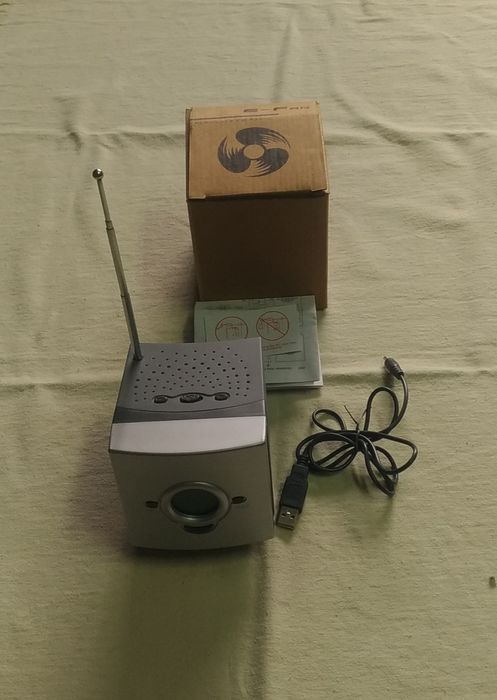 Radio Despertador Com Ventoinha