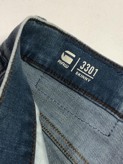 Чоловічі джинси G-Star RAW 3301 Skinny розмір 33/32 стан нових