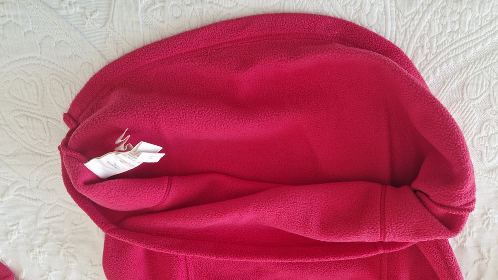Camisola polar Quechua, rosa, tamanho S