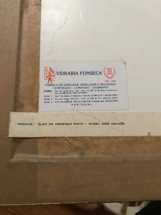 Quadro Perrice de Henrique Pinto