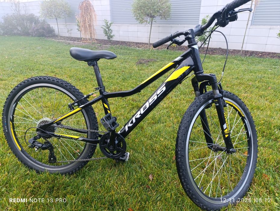 Rower Kross 1.0 jr, rama S ,koła 24 cale