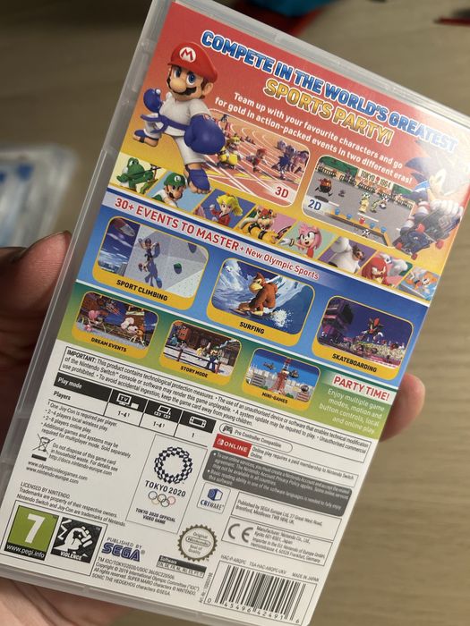 Mario Sonic Olympics Nintendo Switch