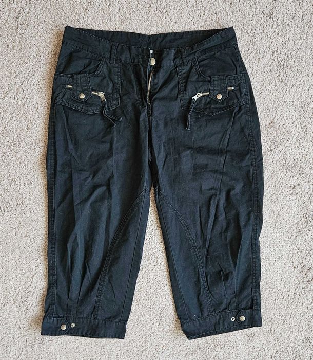 Szorty damskie rybaczki 3/4 bez marki, rozm. XL, bawełna