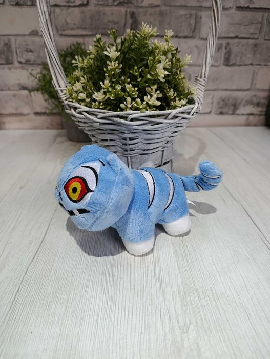 Derpy niebieski kot kotek tygrys maskotka Demon Hunters Saja Boys blue