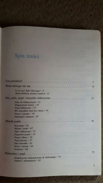 Elektryczność wokół nas Augustyniakowie oraz Chemia dla kl I LO i technikum Rogowski