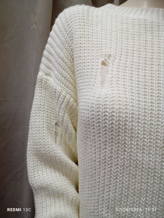 Vestido/camisolão de malha