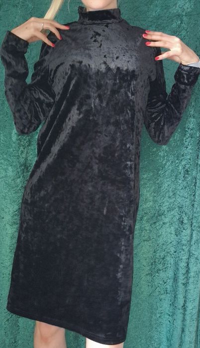 Czarna sukienka Pieces L