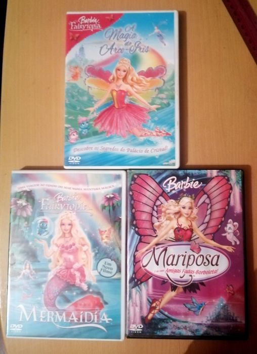 DVD filmes BARBIE e outros