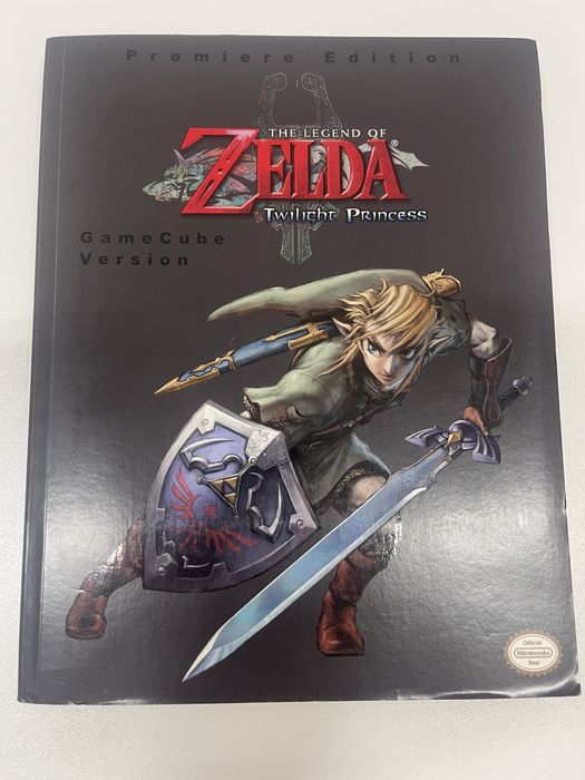 The Legend of Zelda Twilight Princess Gamecube Version Guidebook