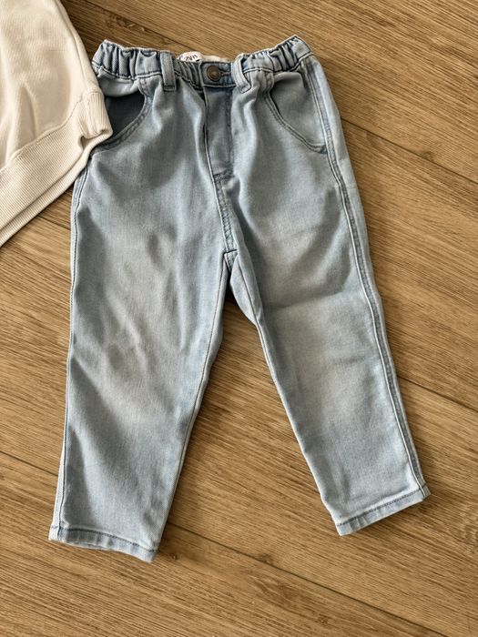 Komplet zara 92 bluza i spodnie
