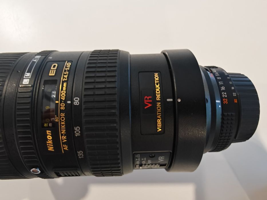 Objetiva Nikon 80-400 impecável
