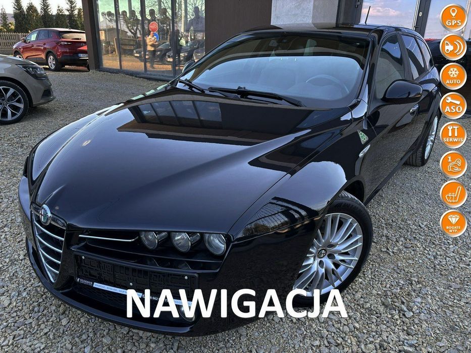 Alfa Romeo 159 Alfa Romeo 159 2.0 JTDM TURISMO 135KM SKÓRA navi CZUJNIKI serwis 2012