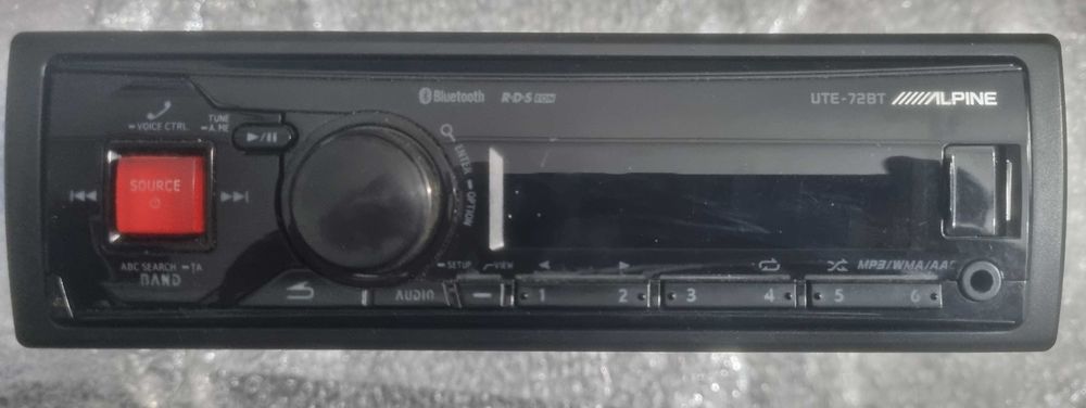 Alpine UTE-72BT como novo, com Bluetooth