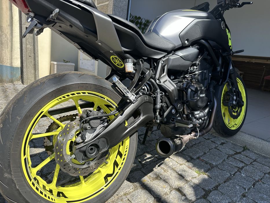Yamaha MT 07 2018 com 22.000