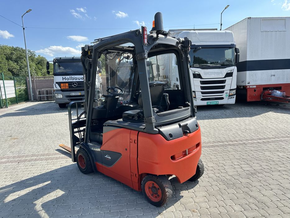 Linde E 16PH-02 Triplex електричний навантажувач