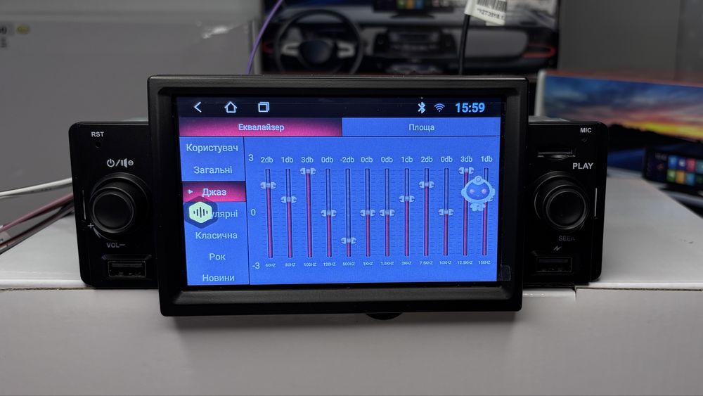 1din андроїд магнітола,2/32,дисплей 5" 800*480