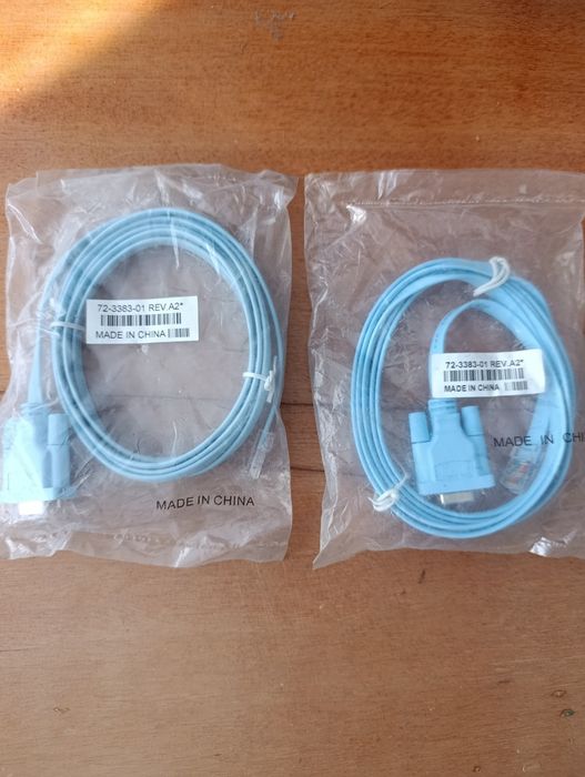 Кабель комп'ютерний  Cisco Console Cable RJ45 to DB9-RS-232
