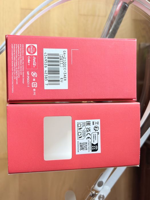 Casio G-shock  + gratis Coca-Cola Limited Edition GA-2100CC -3AER NOWY