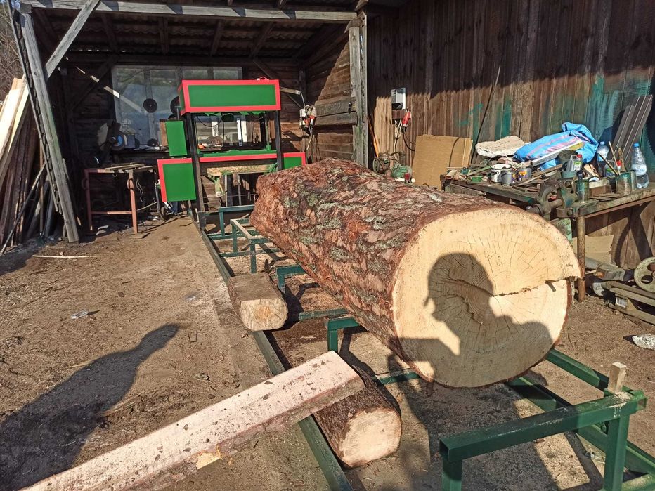 Trak taśmowy poziomy | Silnik 5 kW | Torowisko 9m | Szerokość 90cm