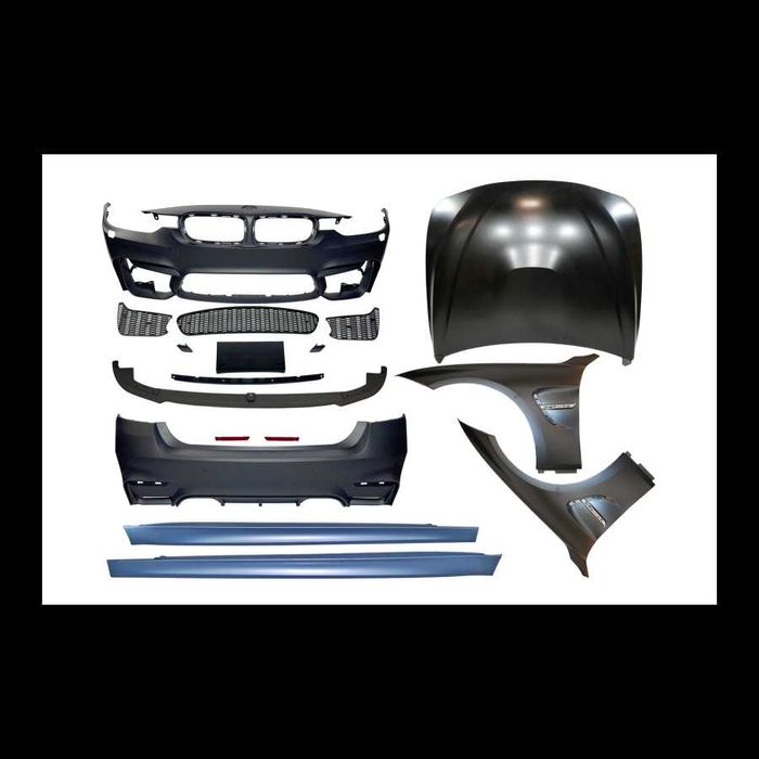 Bodykit BMW F30 F31 Look M3 Completo com Capô
