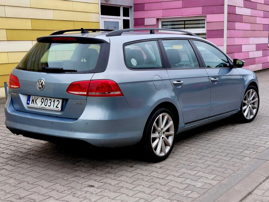 = Mocny VW Passat = B7 > 4Motion > I WŁAŚCICIEL rej PL GRZ.fotele BDB STAN!