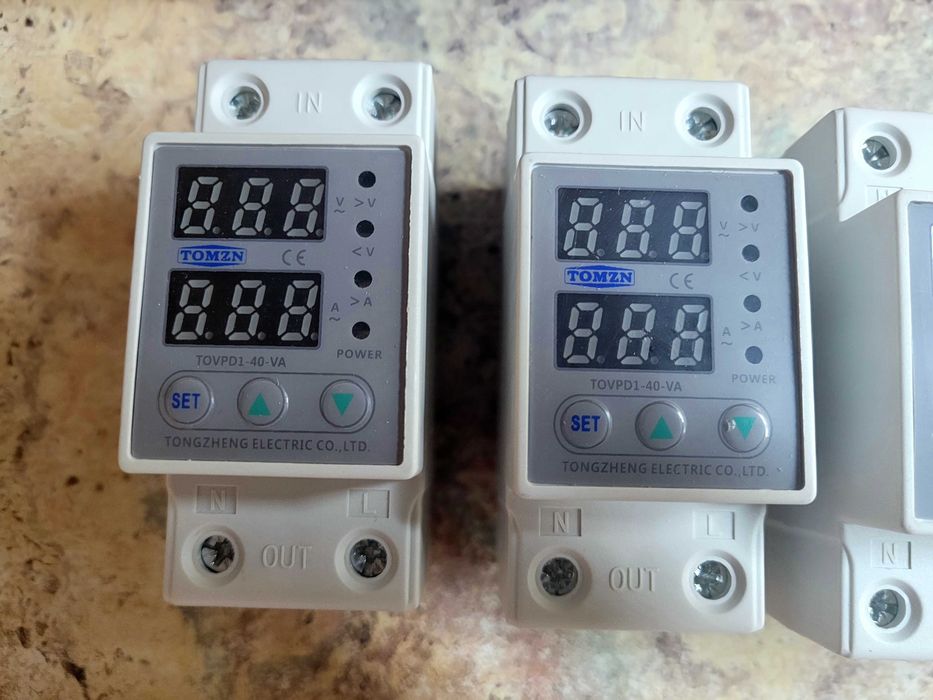 TOMZN Реле контролю напруги на 40 / 63 / 80 Aмпер