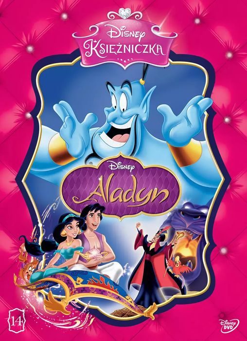 Disney Księżniczka. Aladyn, DVD. Nowy Produkt