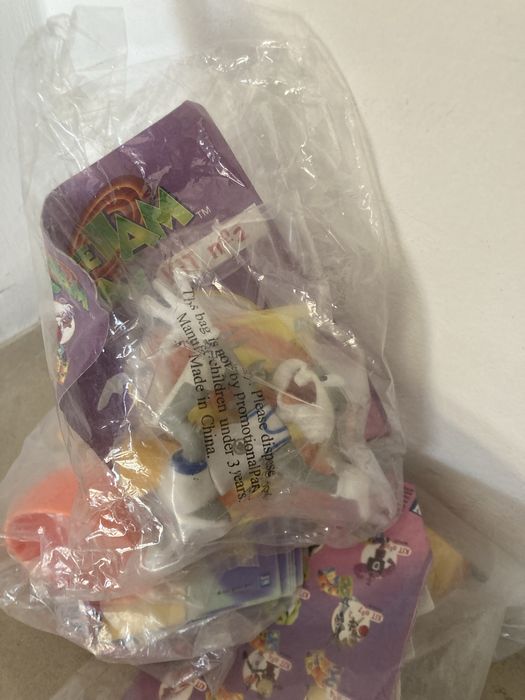 Space Jam Looney Tunes Warner Bros Conjuto selado de coleção de 1996