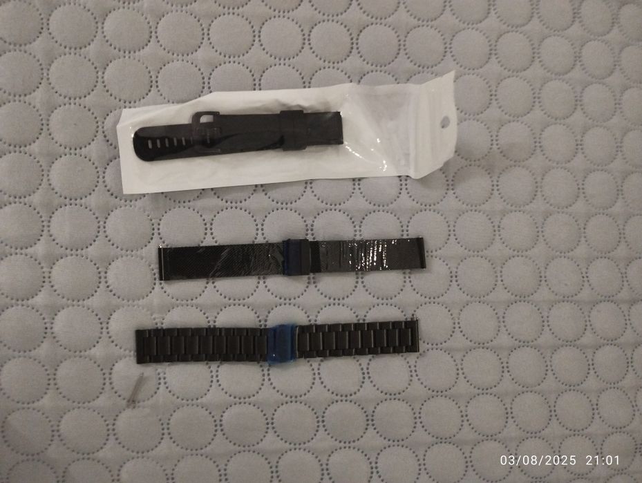 Bracelete preta 20 mm