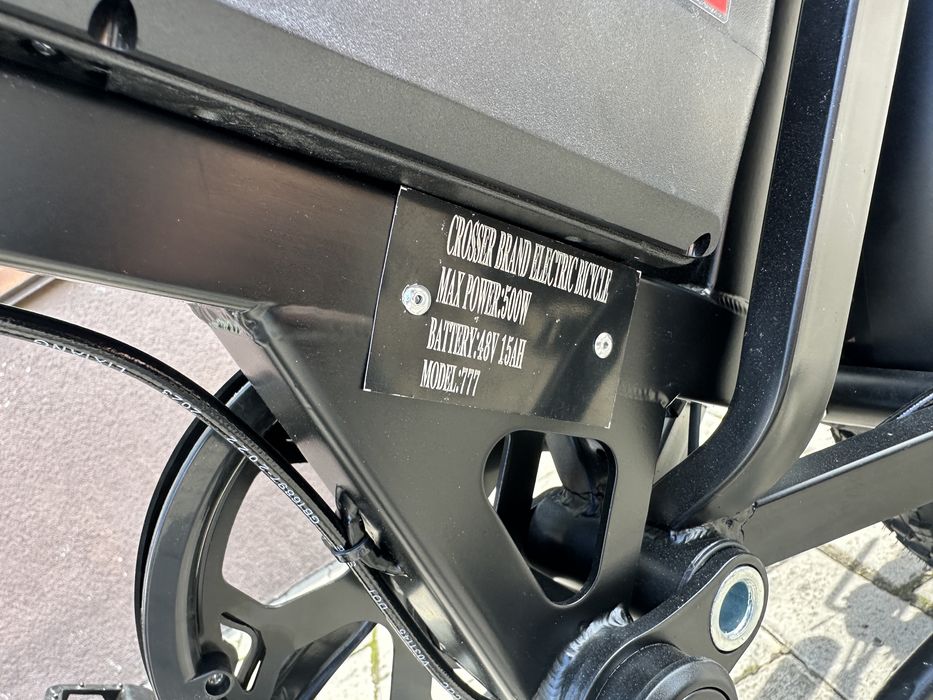 Електровелосипед Фетбайк електрофетбайк Crosser 777