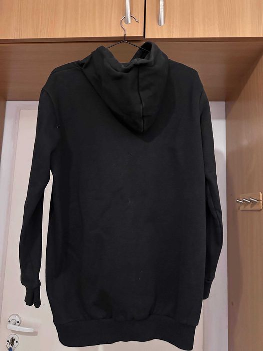Puma Power Elongated czarny damski komplet dresowy bluza+spodnie 2023