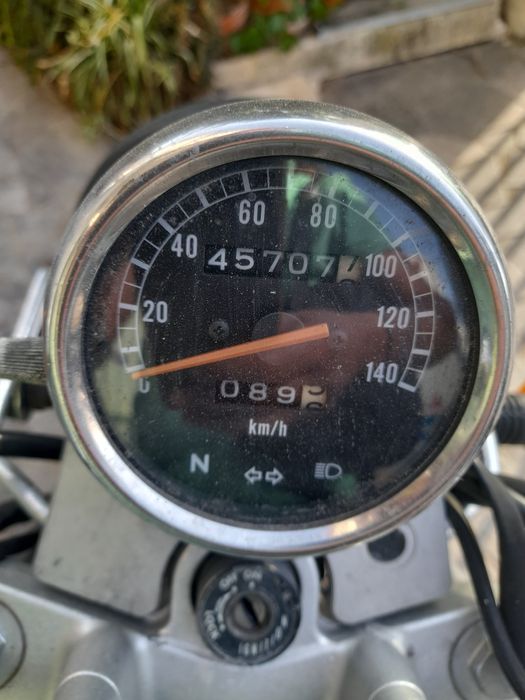 Yamaha sr 125 cinzenta 2001