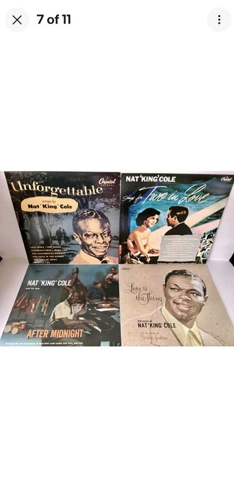 Nat King Cole vinyl box set "THE CAPITOL YEA