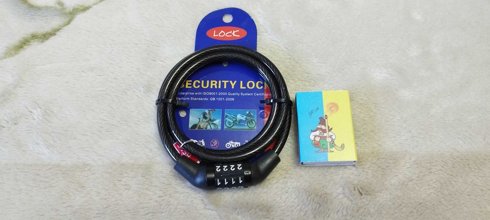 Противоугонный замок для велосипеда, самоката, скутера, коляски: 145 ...