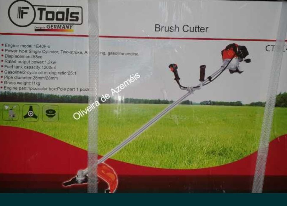 Roçadora gasolina 55cc NOVAS