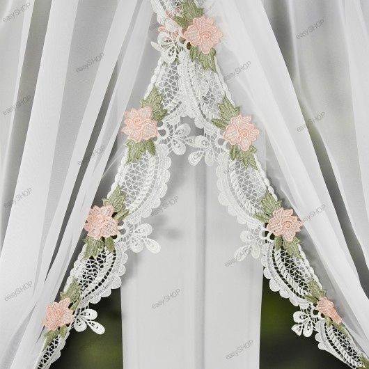 Firana gotowa upinana na boki z gipiurą